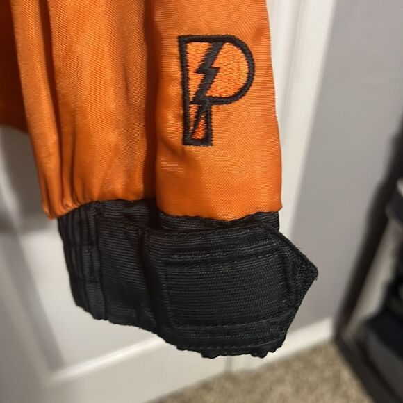 🔥🏈 True Vintage OKLAHOMA STATE COWBOYS Pro Player Lined Performance Jacket EUC - Picture 4 of 15